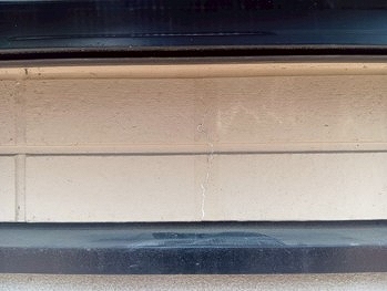 外壁　ひび　修正